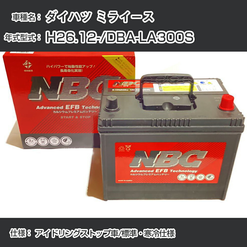 ≪ダイハツ ミライース≫ H26.12-/DBA-LA300S アイドリングストップ車