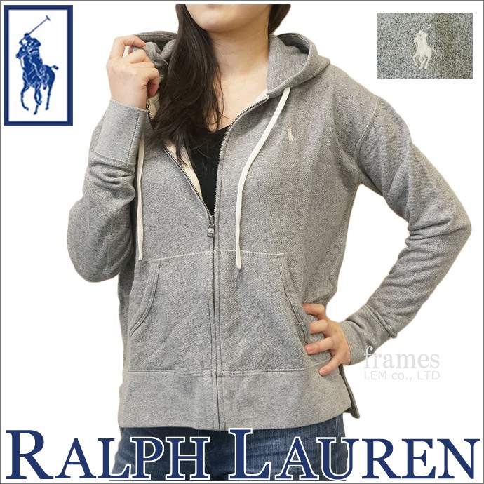 ラルフローレン スウェット レディース ジップアップ パーカー Polo Ralph Lauren ポロラルフローレン 女性用 トレーナー