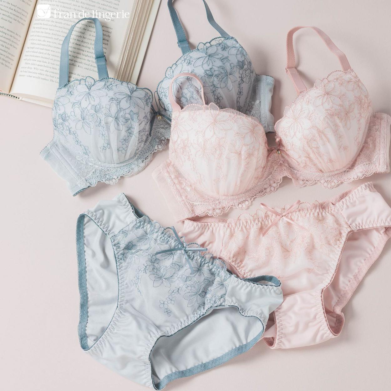 ブラジャー ショーツ セット 下着 レディース ブラ 女性 上下 セクシー かわいい フランデランジ...