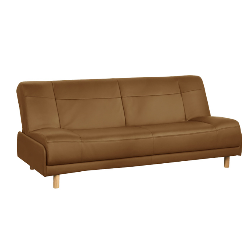 フランスベッド　ブラウン本革ソファ、ソファベッド フランスベッド（FRANCEBED） 正規品 ソファーベッド ソファベッド