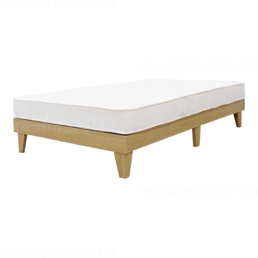 友澤木工 ベッドフレーム ヘッドレス ヘッドボードなし コンパクト