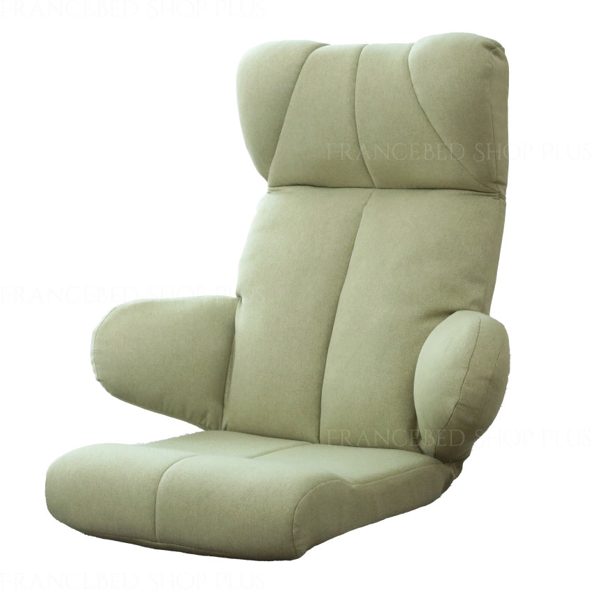 明光ホームテック 座椅子 リクライニング 椅子 肘がサポートされる座椅