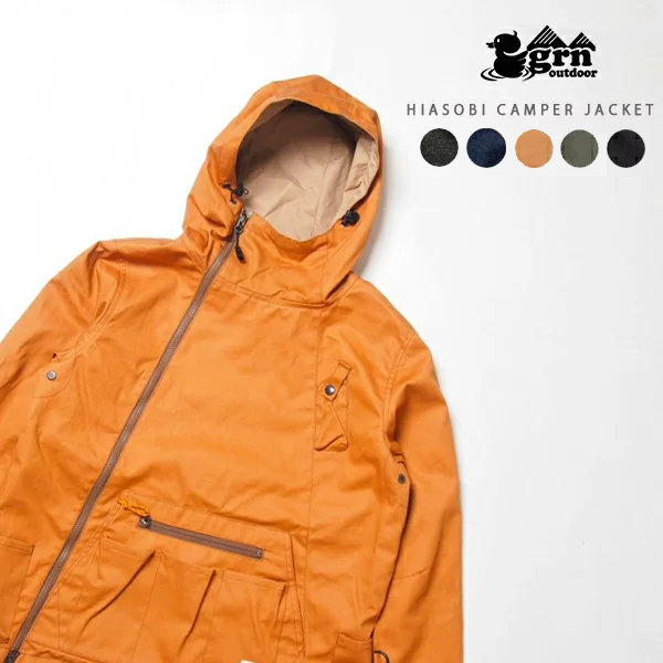 grn outdoor / HIASOBI CAMPER JACKET キャンパージャケット (M-XXL