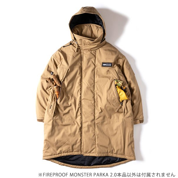 GRIP SWANY グリップスワニー / FIREPROOF MONSTER PARKA