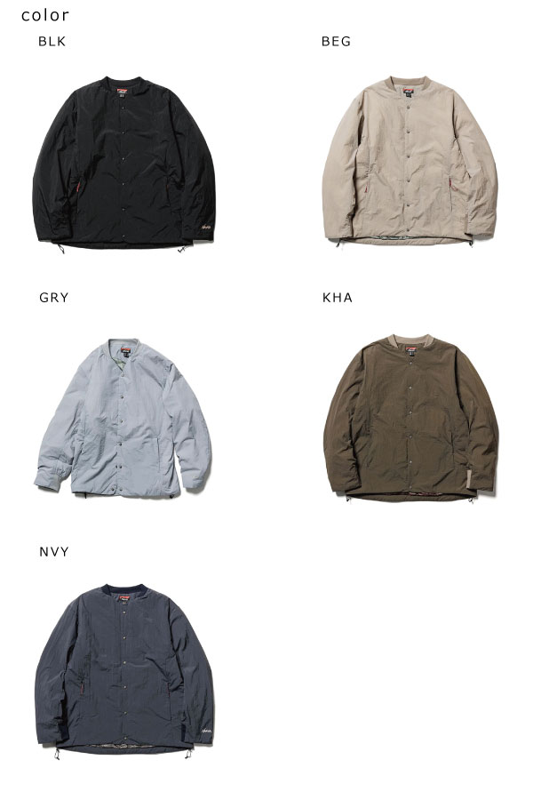 NANGA ナンガ / NO COLLAR SOFT DOWN CARDIGAN ノーカラーソフトダウン
