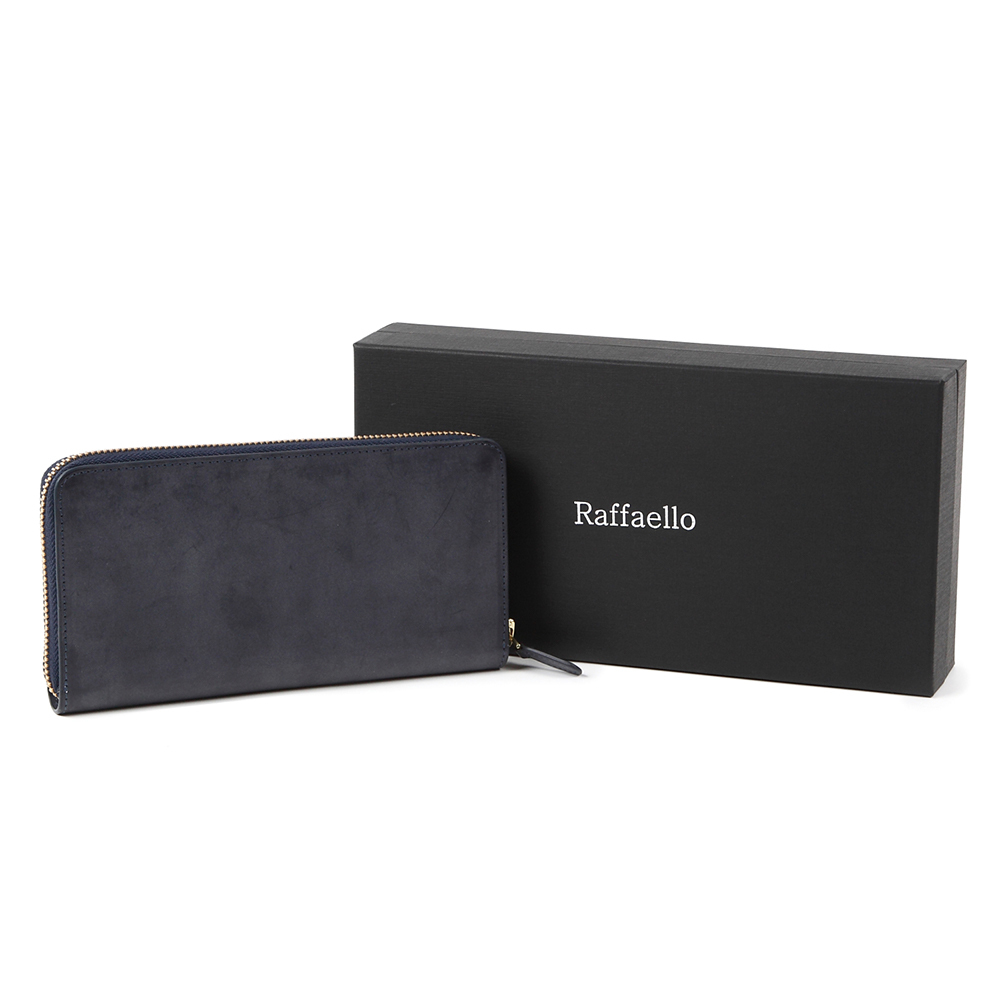 Raffaello 革財布 メンズ 財布 長財布 ブライドルレザー 本革 革