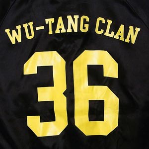 WU-TANG CLAN ウータン クラン 36 LOGO SATIN JACKET