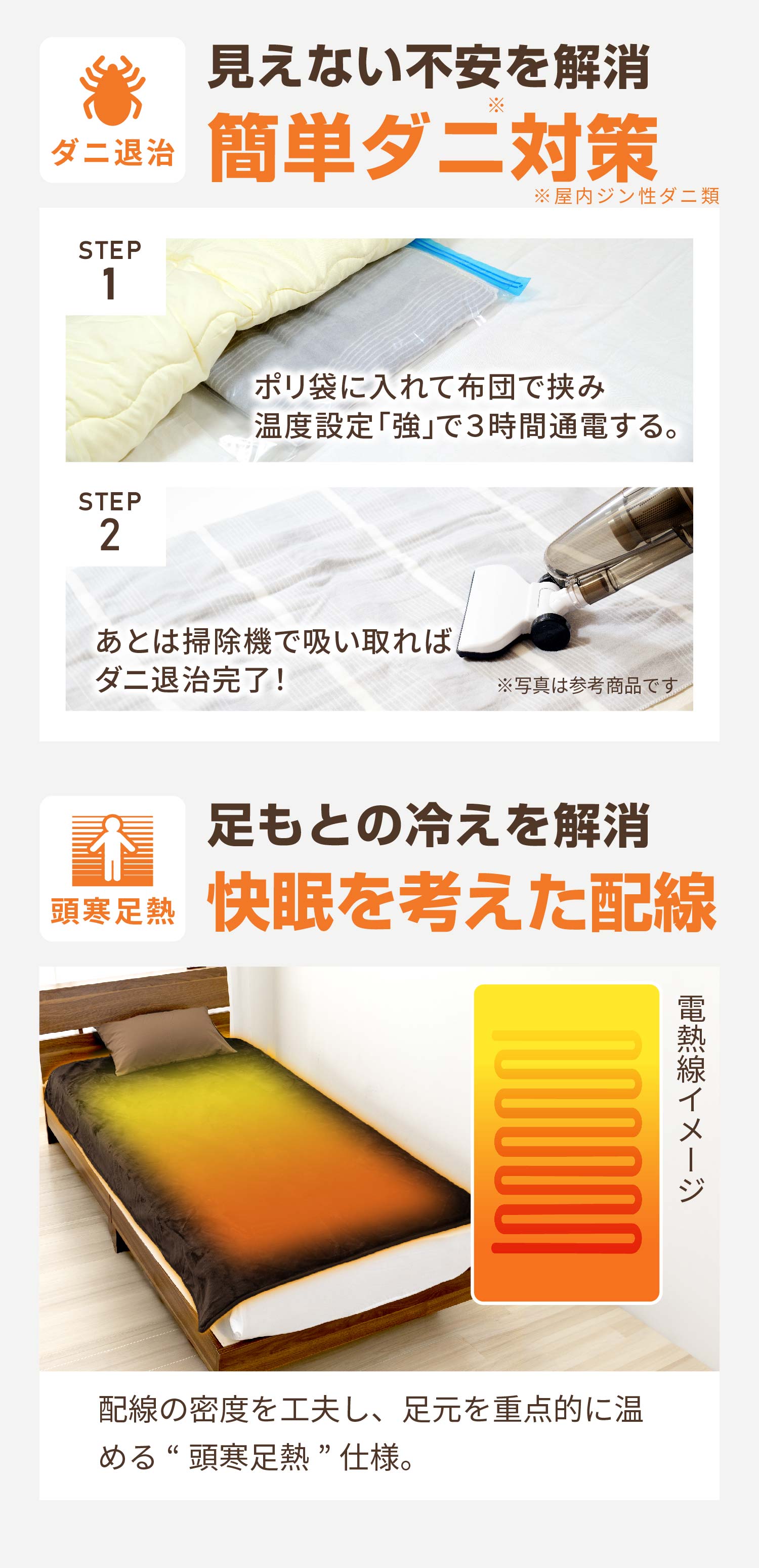 フランネル素材電気かけしき毛布 約188×130cm FCB801C、FCB801H、FCB801P、FCB801B