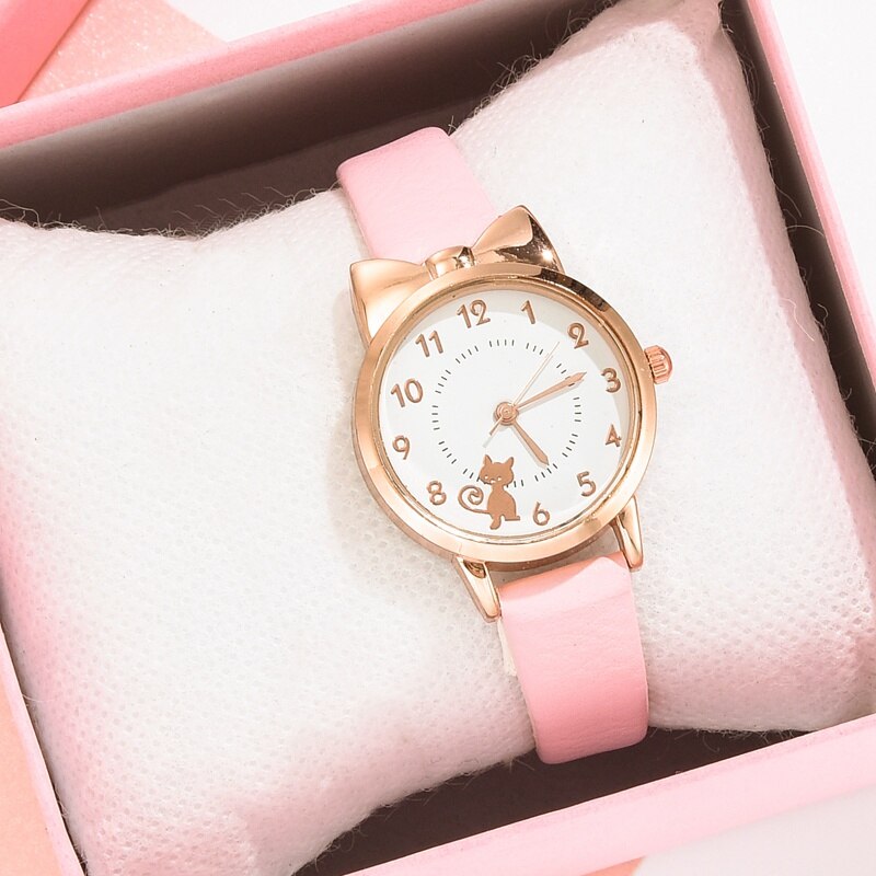 子供の時計 女の子 ピンク 赤 白 黒 かわいい 時計 腕時計｜freakout｜04
