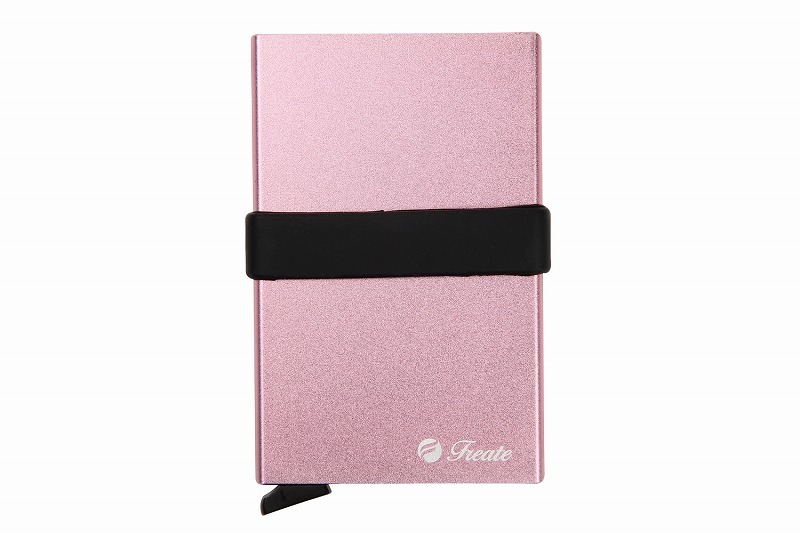 クレジットカードケース スキミング防止 磁気防止 スライド式 マネーバンド付き 薄い メンズ レディース |  | 06