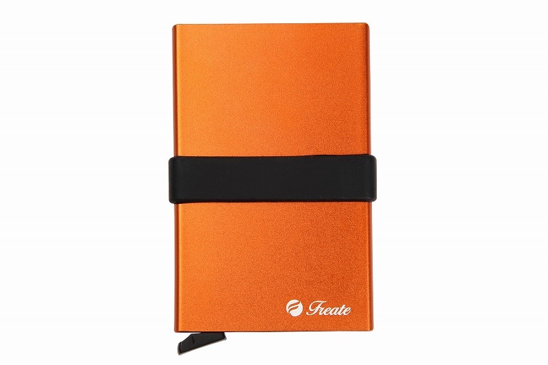 クレジットカードケース スキミング防止 磁気防止 スライド式 マネーバンド付き 薄い メンズ レディース |  | 07