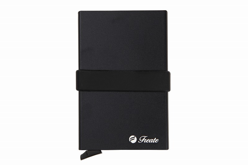 クレジットカードケース スキミング防止 磁気防止 スライド式 マネーバンド付き 薄い メンズ レディース |  | 01