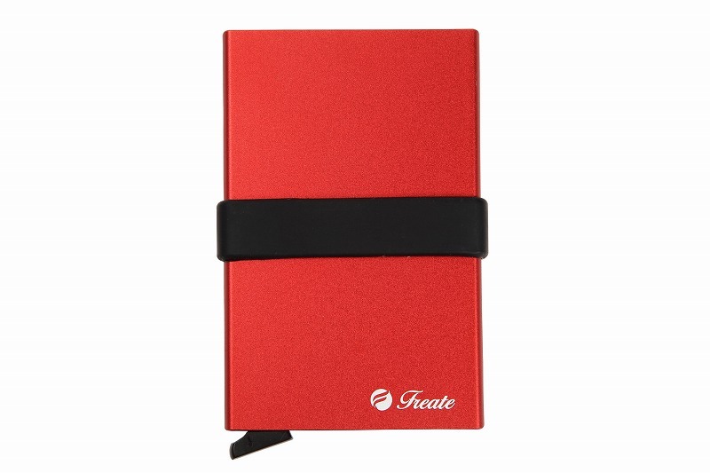 クレジットカードケース スキミング防止 磁気防止 スライド式 マネーバンド付き 薄い メンズ レディース |  | 03