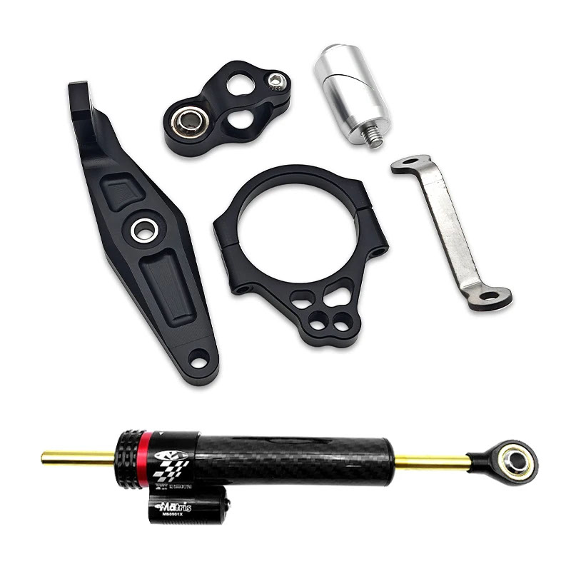 【並行輸入品】ステアリングダンパー ヤマハ MT-09 MT09 MT 09 SP 2021 2022 2023 バイクスタビライザー ステアリングダンパー取付ブラケットサポートキット
