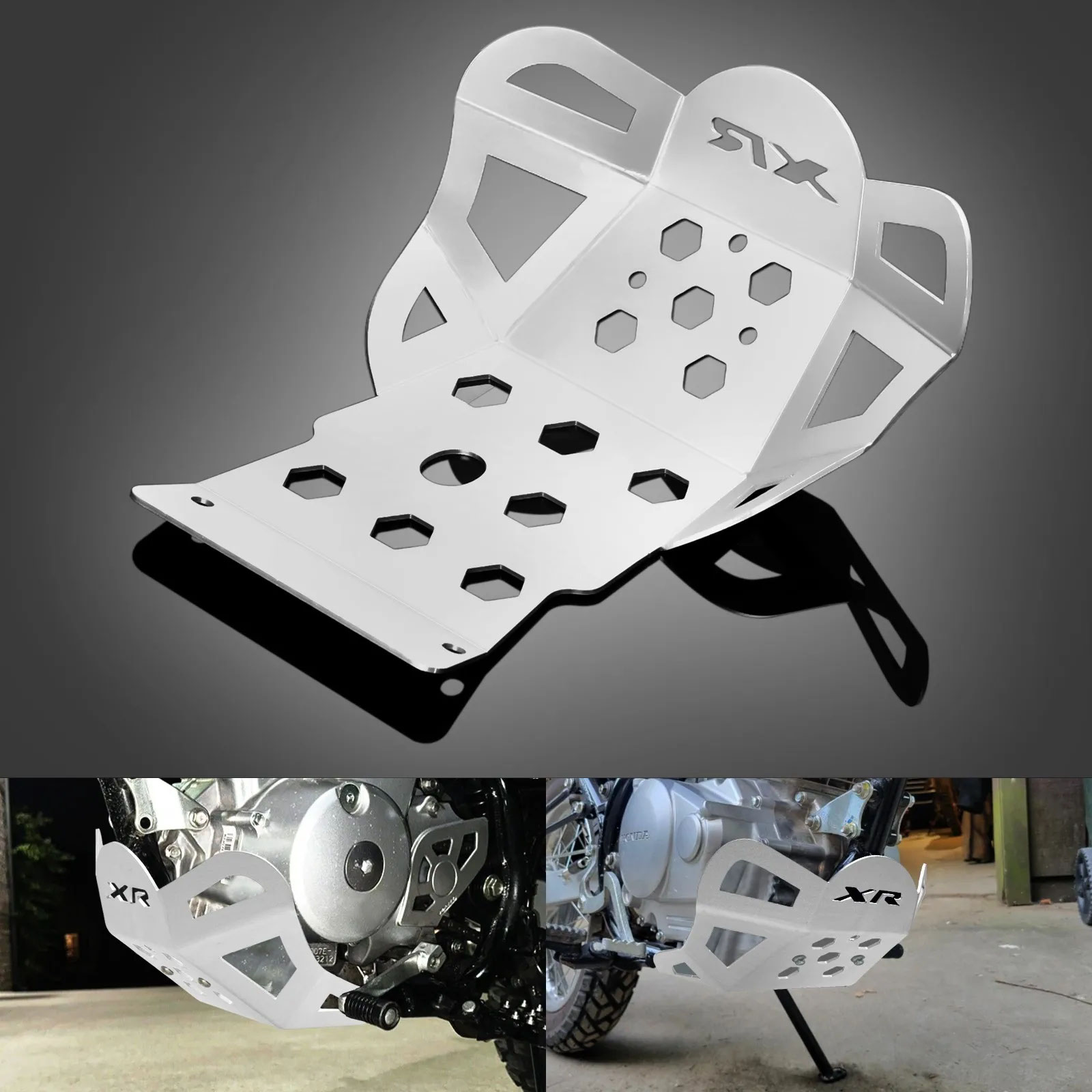 【並行輸入品】ホンダXR150L XR125L 2023-2025オフロードバイク用フロントスキッドプレートエンジンバッシュカバーガードプロテクター_2