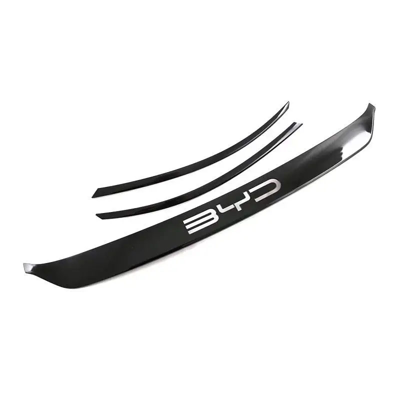 【並行輸入品】フィット BYD ATTO 3 元プラス 2022 2023 カーボンスタイルフロントセンターメッシュグリルグリルカバーラジエーターストリップトリム装飾_4
