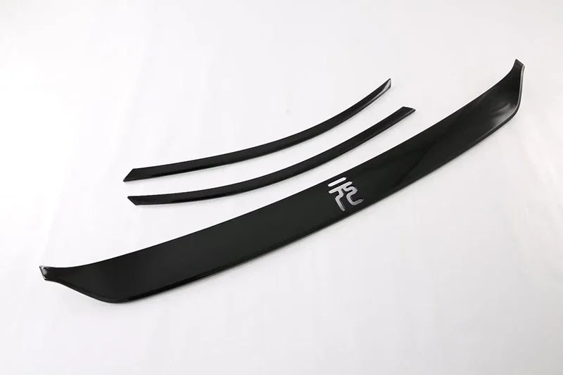 【並行輸入品】フィット BYD ATTO 3 元プラス 2022 2023 カーボンスタイルフロントセンターメッシュグリルグリルカバーラジエーターストリップトリム装飾_3