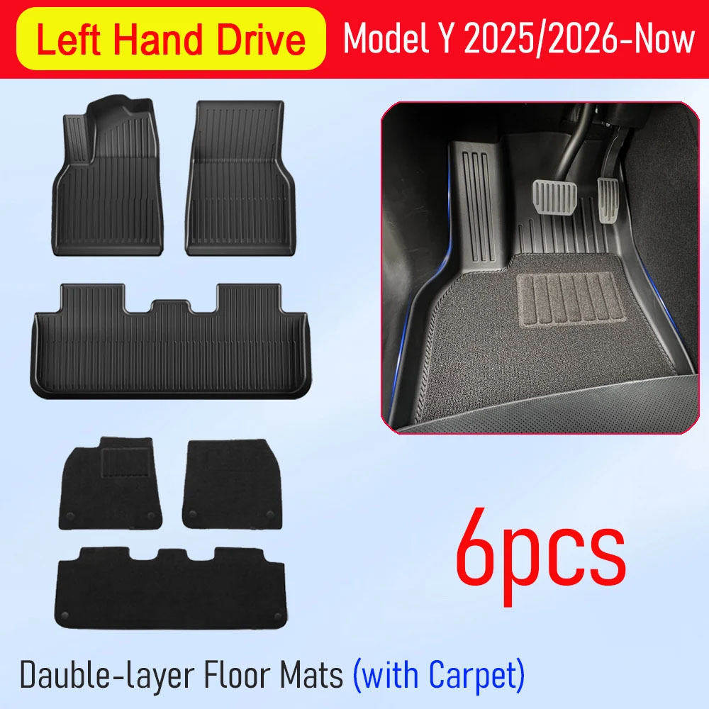 並行輸入品】テスマイクス フロアマット テスラ モデルY ジュニパー