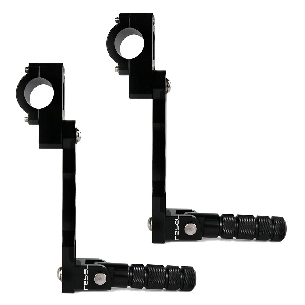 【並行輸入品】バイクライダー用 調整可能 フットペグ 22mm  7/8 インチ  28.8mm  1  8インチ   ホンダxr 250 xr 400  650  500 r 600 r fmx 650_5
