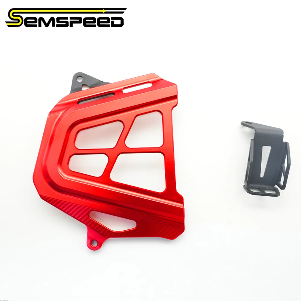 【並行輸入品】CFMOTO 675SR-R 675NK SS エンジンクリアクラッチカバークリアチェーン保護 CNC 合金防水ガードシール_7