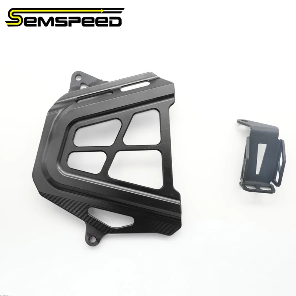 【並行輸入品】CFMOTO 675SR-R 675NK SS エンジンクリアクラッチカバークリアチェーン保護 CNC 合金防水ガードシール_5