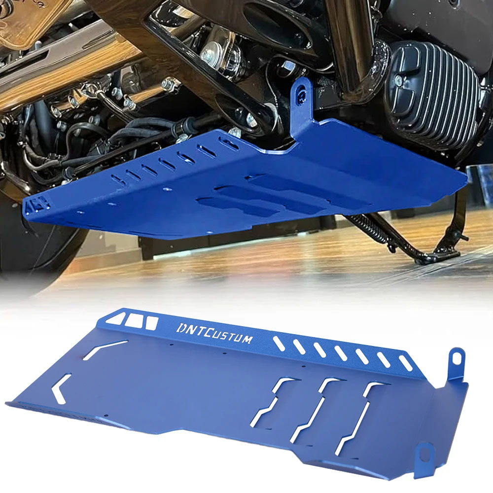 【並行輸入品】バイクフルロアスキッドプレートロワーエンジンベースシャーシガード保護ハーレーソフテイル M8 2018 アップ_2