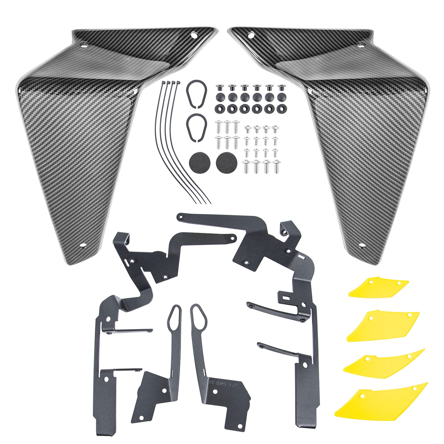 【並行輸入品】ヤマハ MT-09 MT09 MT 09 SP バイクアクセサリースポーツダウンフォース裸サイドスポイラーパネルウイングディフレクター 2021-2023 2022_5
