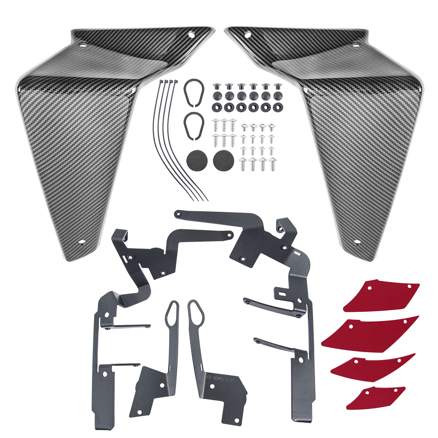 【並行輸入品】ヤマハ MT-09 MT09 MT 09 SP バイクアクセサリースポーツダウンフォース裸サイドスポイラーパネルウイングディフレクター 2021-2023 2022_3