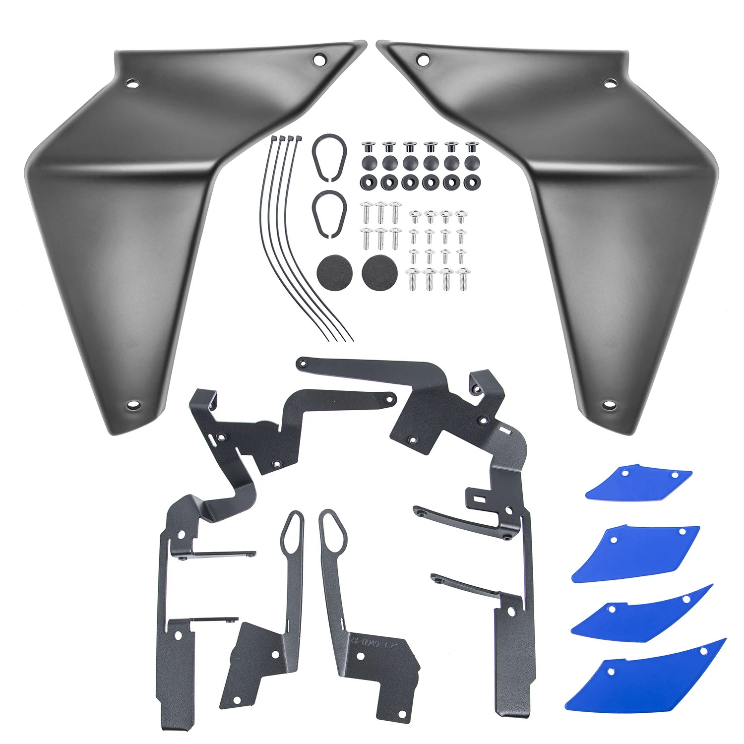 【並行輸入品】ヤマハ MT-09 MT09 MT 09 SP バイクアクセサリースポーツダウンフォース裸サイドスポイラーパネルウイングディフレクター 2021-2023 2022_6