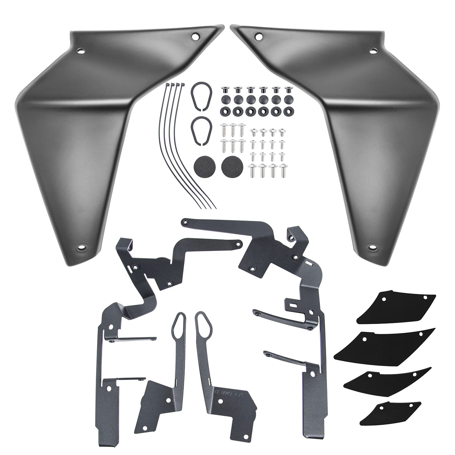 【並行輸入品】ヤマハ MT-09 MT09 MT 09 SP バイクアクセサリースポーツダウンフォース裸サイドスポイラーパネルウイングディフレクター 2021-2023 2022_9