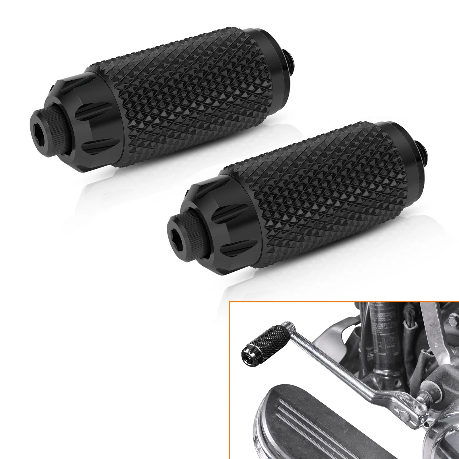 並行輸入品】バイクフットペグ/シフターレバートウペグ ハーレー