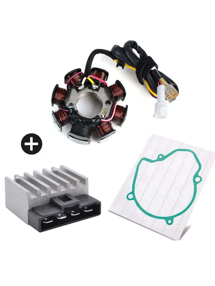 【並行輸入品】ガスケット付き整流器 磁気ステータコイル ktm用レギュレーター250 EXC-F 400 450 525 excレーシングmxc_1