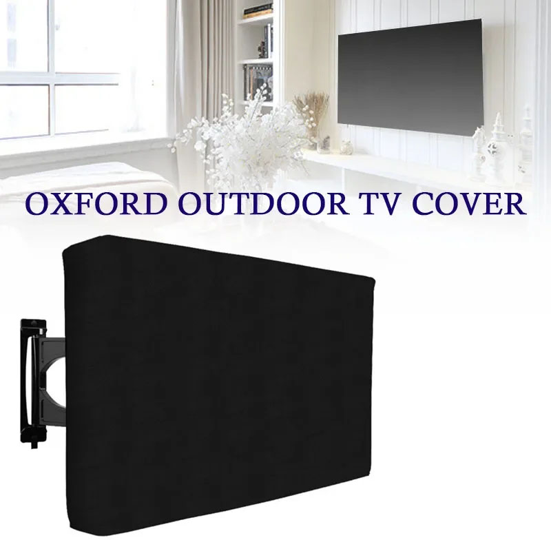 並行輸入品】防水屋外テレビカバー保護テレビ画面防塵防水カバー多目的
