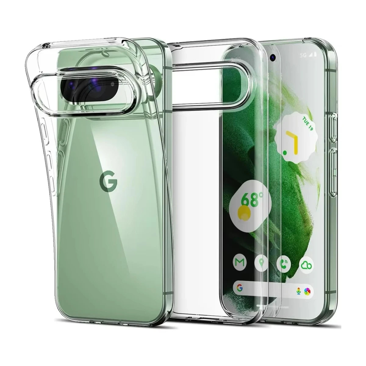 スマホケース 並行輸入品】シリコン ソフトTPUスマホケース Google Pixel 10 9 Pro