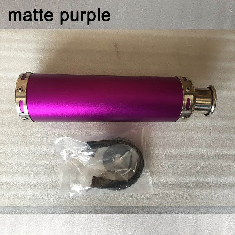 並行輸入品】2ストロークマフラー 88X300mm 9色展開 ロングタイプ 汎用