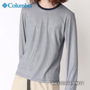 Columbia コロンビア 長袖Tシャツ アウトドア 速乾 吸湿 UVカット 紫外線 Tシャツ 送...