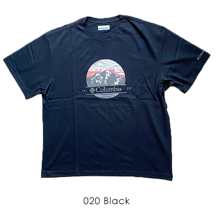 Columbia コロンビア オーガニックコットン Tシャツ アウトドア 速乾 キャンプ Tシャツ ...