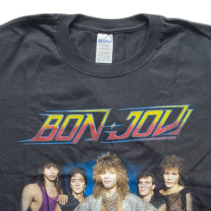 BON JOVI ボン・ジョヴィTシャツ Slippery When Wet ジャケット バンド