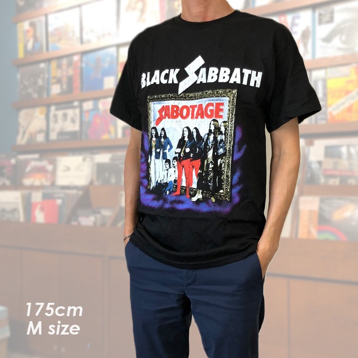 バンドTシャツ Black Sabbath ブラックサバス Tシャツ SAVOTAGE 