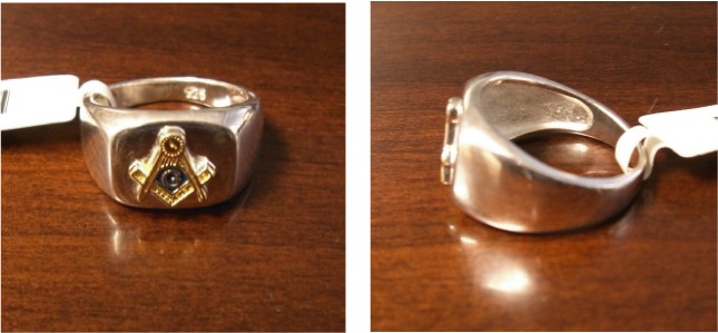 リング フリーメイソン FREE MASON カレッジリング シルバーリング