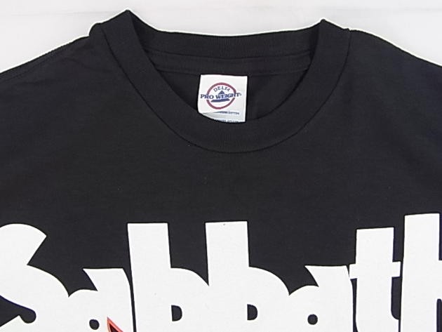 バンドTシャツ Black Sabbath ブラック・サバス クラシック ロゴ