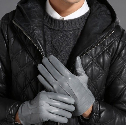 手袋 メンズ 革手袋 防寒 高級ラム 本革 レザーグローブ メンズ手袋 グローブ 4色