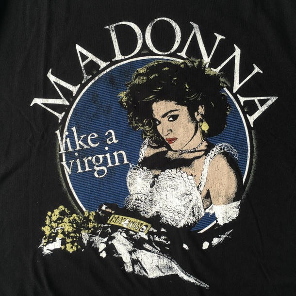 MADONNA マドンナ Tシャツ like a virgin ライク・ア・ヴァージン 1985