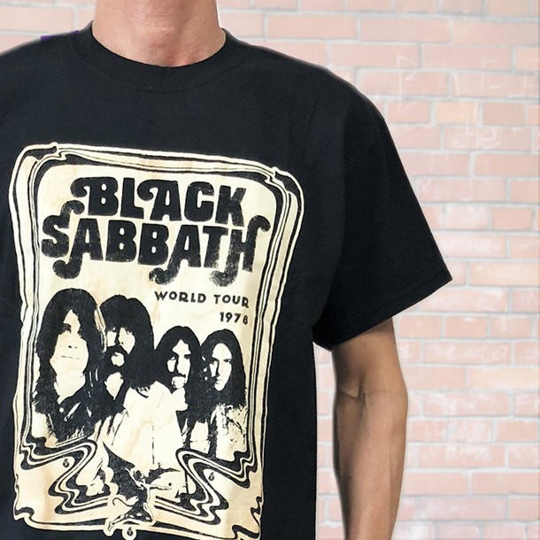 バンドTシャツ Black Sabbath ブラック・サバス Tシャツ WORLD 