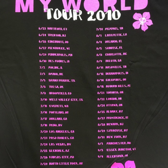 【送料無料】ジャスティンビーバー６ナンバーTシャツ Yahoo!オークション - [送料無料]JUSTIN BIEBER/ジャスティン