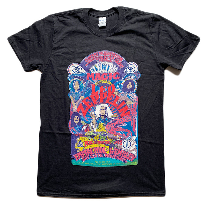Led Zeppelin レッド・ツェッペリン Tシャツ ELECTRIC MAGIC 