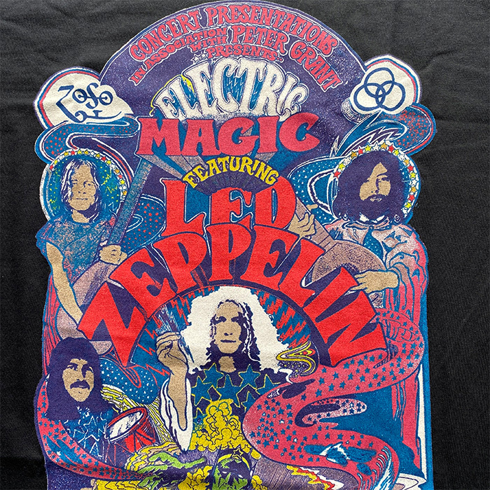 Led Zeppelin レッド・ツェッペリン Tシャツ ELECTRIC MAGIC