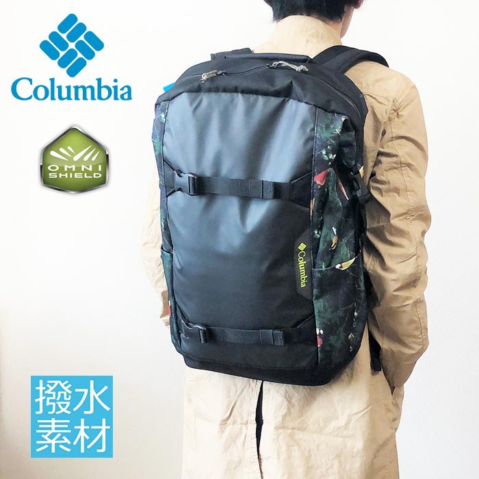 Columbia コロンビア リュックサック デイバッグ オウム柄 撥水 サードブラフ 30L バックパック メンズバッグ レディースバッグ 大容量