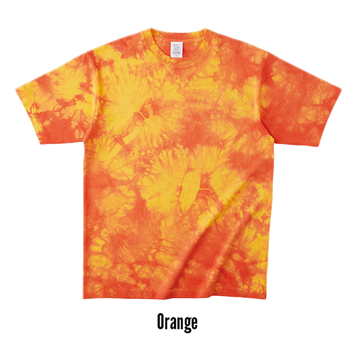 超人気の雑貨店 タイダイTシャツ Tシャツ むら染め TIEDYE 絞り染 ワンカラー トップス