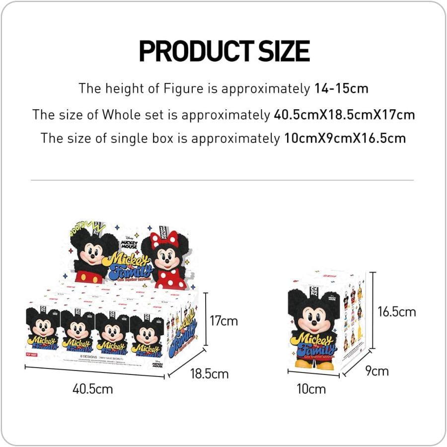 POP MART（ポップマート） ラッピングOPあり 正規品保証 Mickey Family
